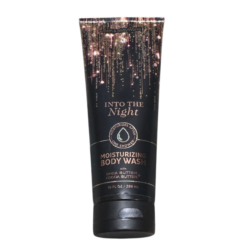Bath & Body Works Into the Night Moisturizing Body Wash - Black and Gold